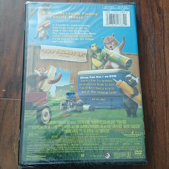 DreamWorks OVER THE HEDGE on DVD - Picture 2 of 2